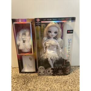Rainbow High Shadow Natasha Zima Grayscale Fashion Doll Series 1 New Read